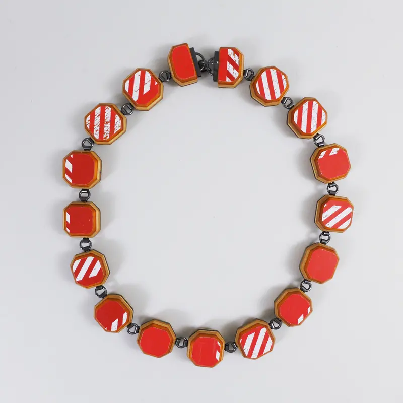 17-Link Layered Collar Necklace 1