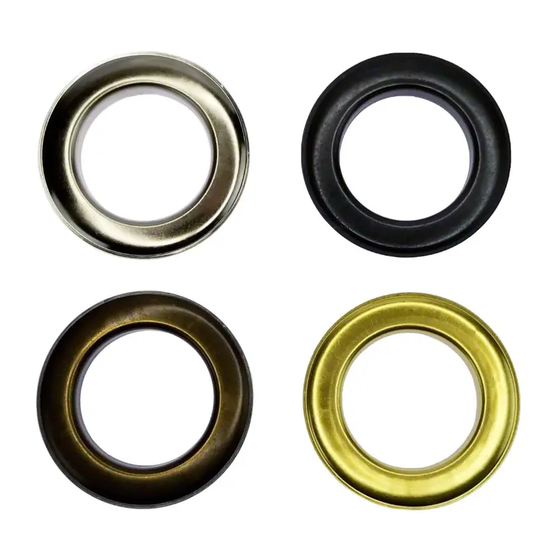 2-Inch Curtain Grommets (Size #15) – Extra-Large Drapery Rings – 5-Piece Set 1