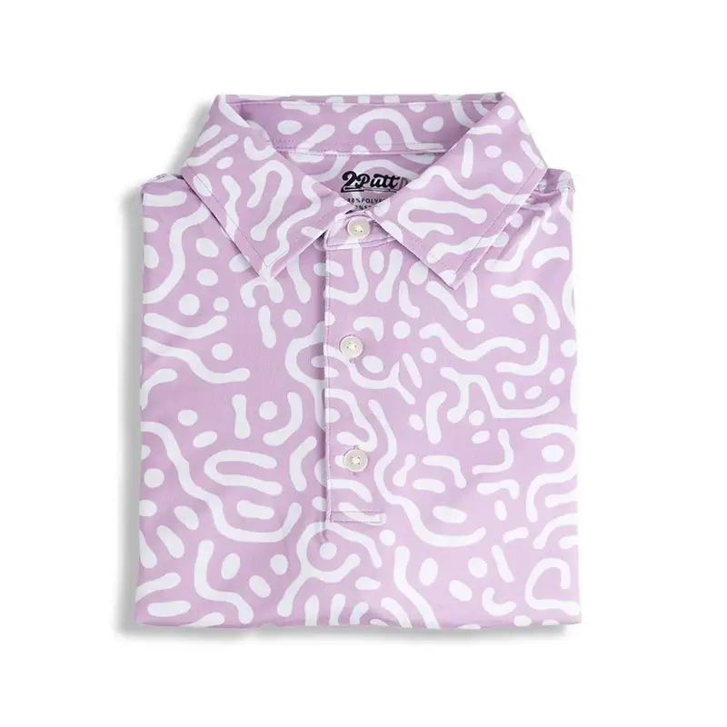 2Putt Lavender Wrong Fairway Sleeveless Golf Polo 1