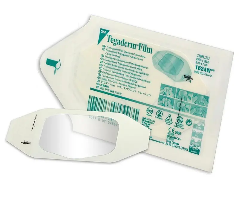 3M Tegaderm Transparent Iv Site Dressing 1