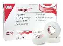 3M Transpore Clear Adhesive Surgical Tape 1