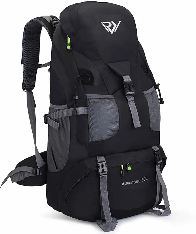 50L All-Terrain Waterproof Daypack – Lightweight Outdoor Backpack For Travel, Camping, And Adventure Enthusiasts 1