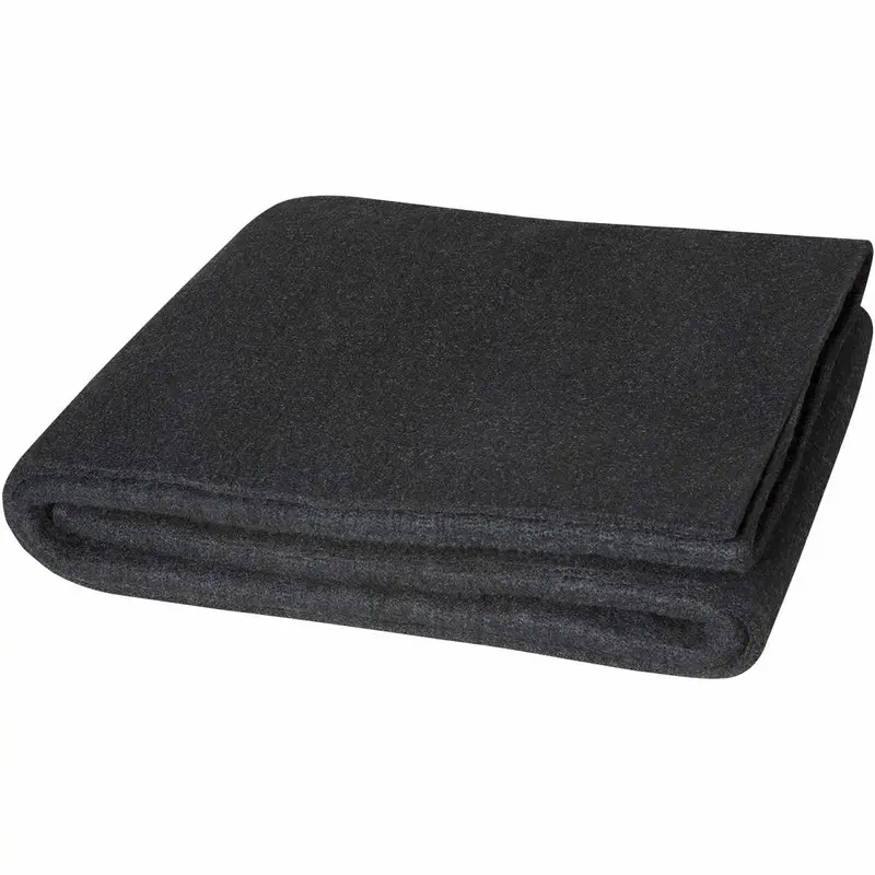 6-Foot By 6-Foot Black Carbonized Fiber Velvet Shield Welding Blanket 1