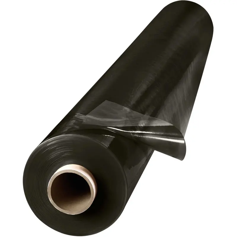 60-Inch By 81-Yard Flame-Resistant Welding Curtain Roll – 14-Mil Tinted Transparent Vinyl, Charcoal Gray, Ungrommeted 1