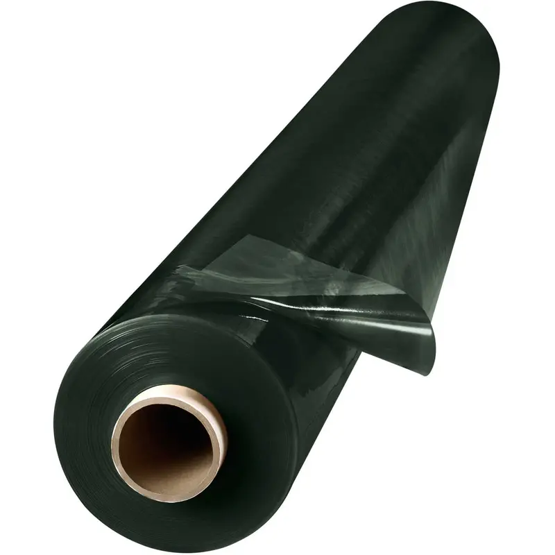 72-Inch X 81-Yard Dark Green Tinted Transparent Vinyl Welding Curtain Roll – 14 Mil Flame-Retardant, Ungrommeted 1