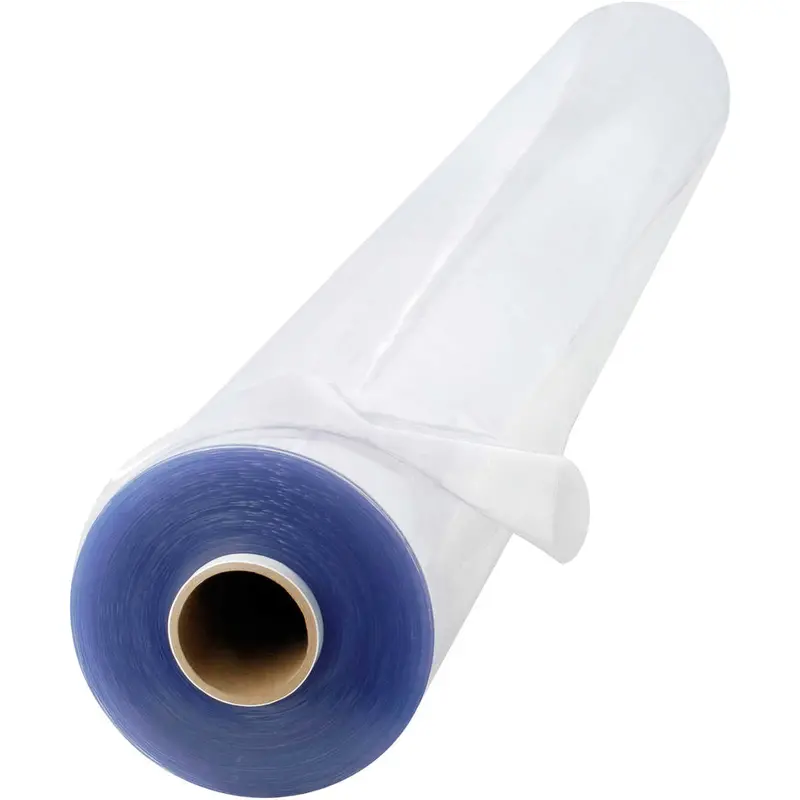 72-Inch X 81-Yard Flame-Retardant Clear Vinyl Welding Curtain Roll – 16 Mil Thickness, Ungrommeted 1