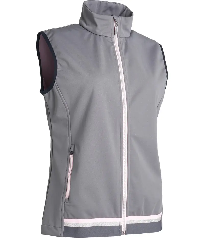 Abacus Nevan Softshell Vest In Granite – Women’S Size M, $115 1