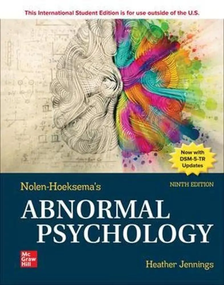 Abnormal Psychology: Concepts, Research, And Clinical Applications By Susan Nolen-Hoeksema | Isbn 9781265237769 | Mcgraw Hill 1
