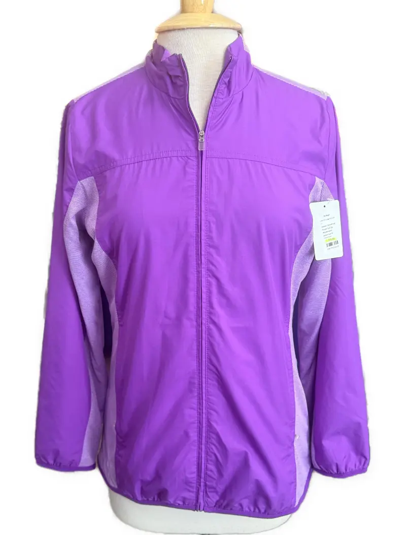 Adidas Climaproof Purple Windbreaker Jacket – Size M 1