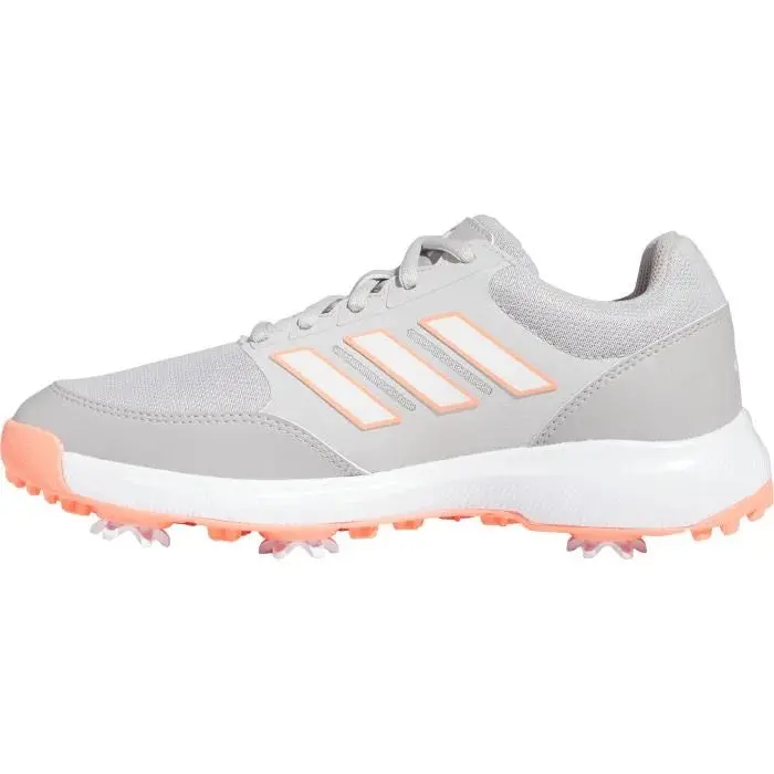 Adidas Tech Response 3.0 Women’S Golf Shoes – Grey/Cloud White/Coral Fusion 1