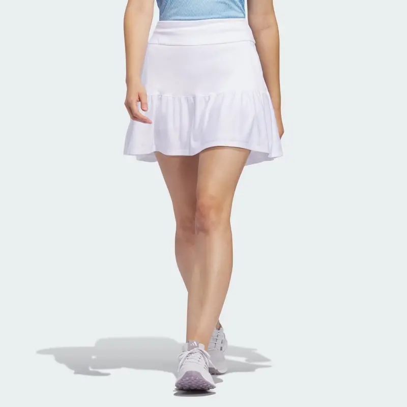 Adidas Ultimate 365 Women'S White Frill Skort 1