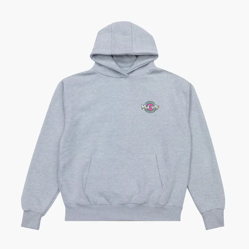 Adult Surf-Inspired Hoodie – Charcoal Grey 1