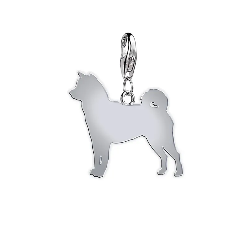 Akita Inu Silver Charm – Strong Silhouette Statement 1