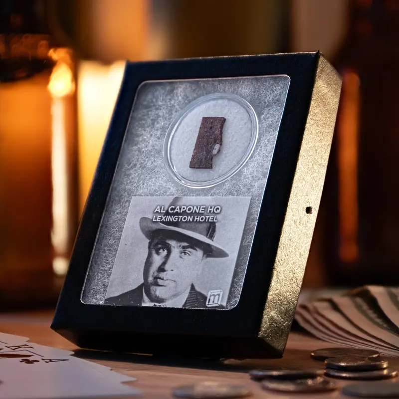 Al Capone'S Lexington Hotel Brick Artifact 1