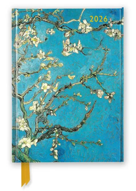 Almond Blossom 2026 Desk Planner By Vincent Van Gogh 1