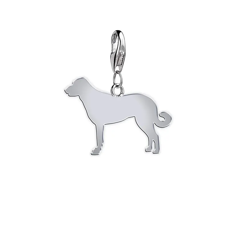 Anatolian Shepherd Dog Charm – Sterling Silver Pendant Accent 1