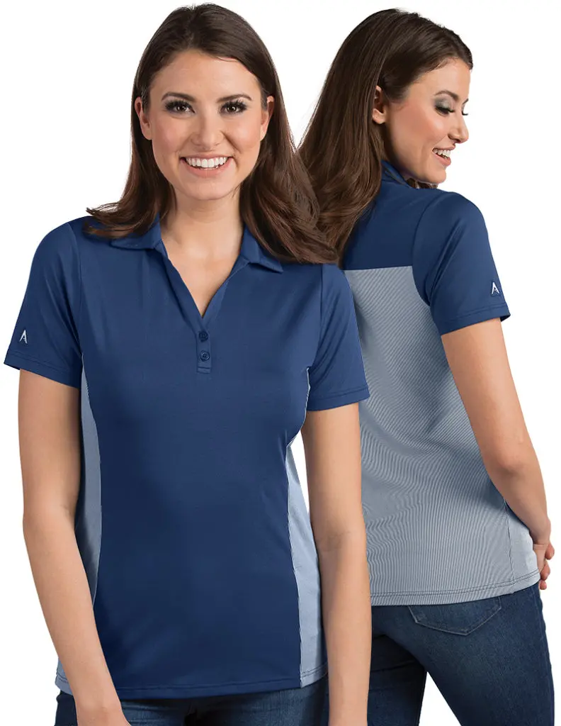 Antigua Women’S Navy Venture Golf Polo – Size 2Xl 1