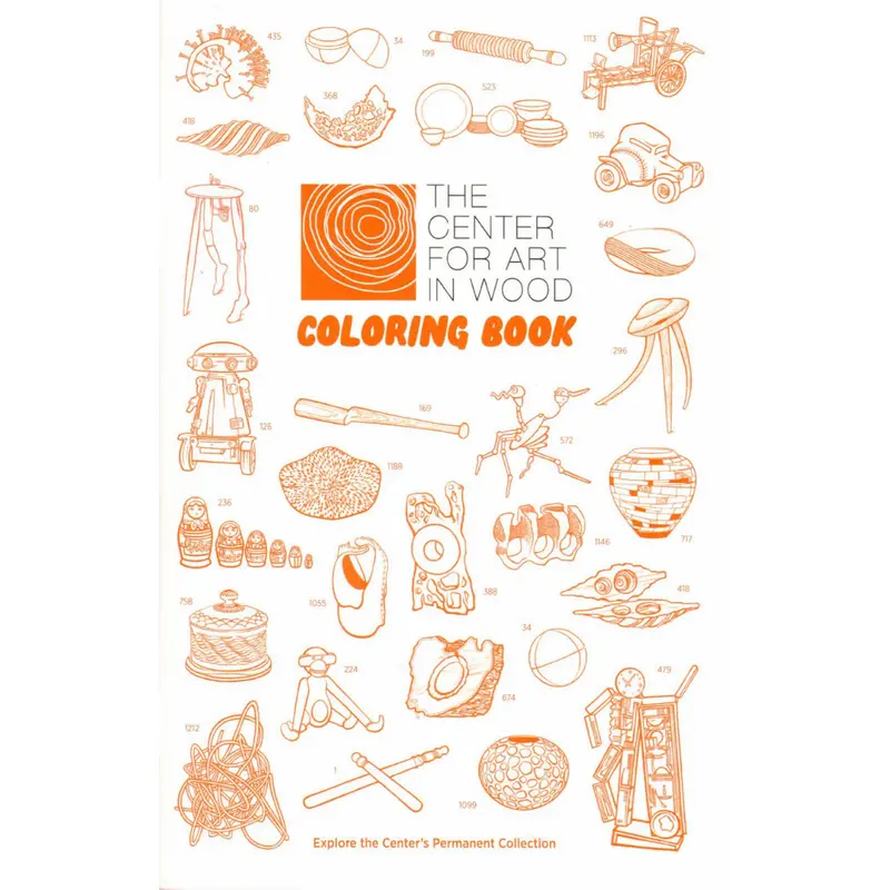 Art In Wood: Illustrated Coloring Book For Craft Enthusiasts 1