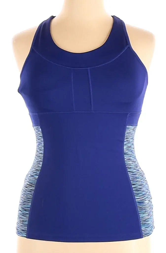 Athleta Blue Supportive Golf Tank Top 1