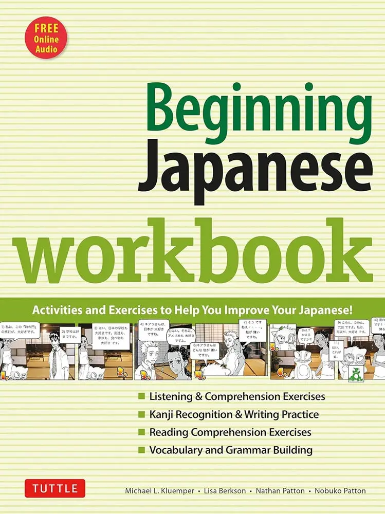 Beginning Japanese Workbook: Foundational Practice By Michael L. Kluemper | Tuttle Publishing 1