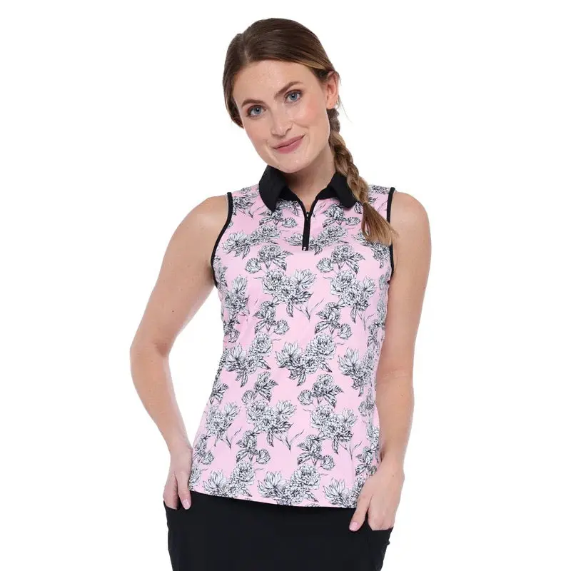 Belyn Key Audrey Sleeveless Top – Floral Print, Women'S Size S 1