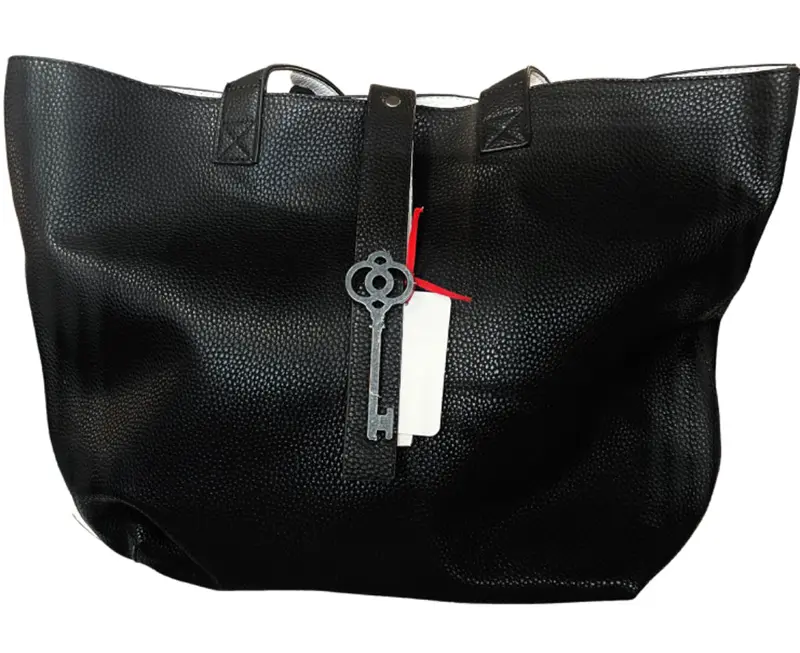Belyn Key Black Structured Tote Bag – Everyday Carry 1