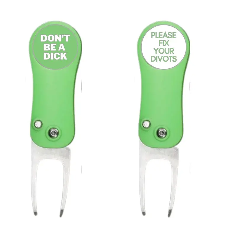 Birdie Girl 'Be Kind' Divot Repair Tool And Dual-Function Ball Marker 1