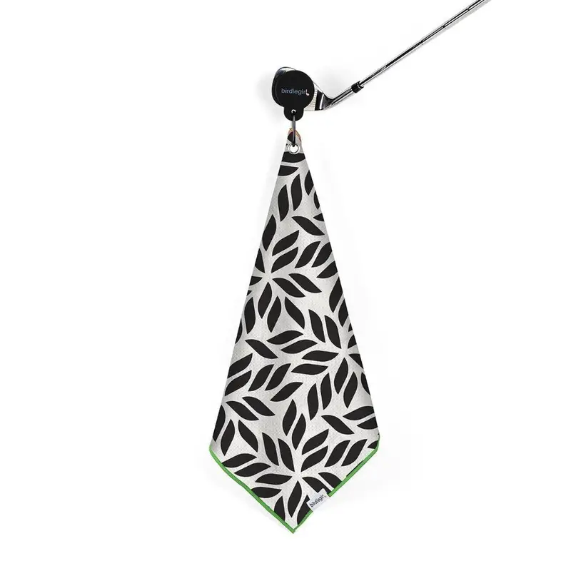 Birdie Girl Putt From The Fringe Magnetic Golf Towel – Fun Phrase Design With Reliable Hold 1
