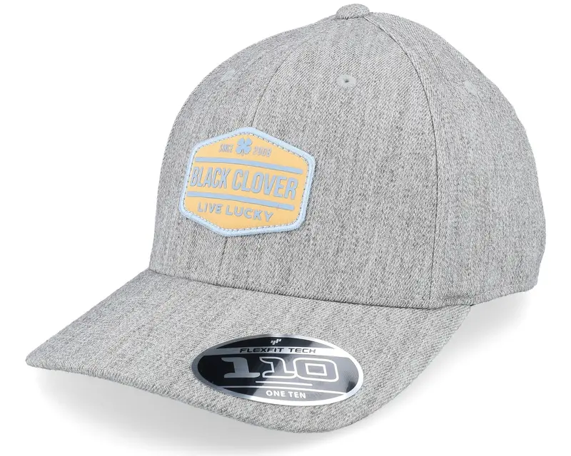 Black Clover Gray Chapel Golf Hat – Modern Minimalist Style 1