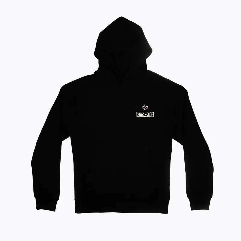 Black Embroidered Hoodie 1