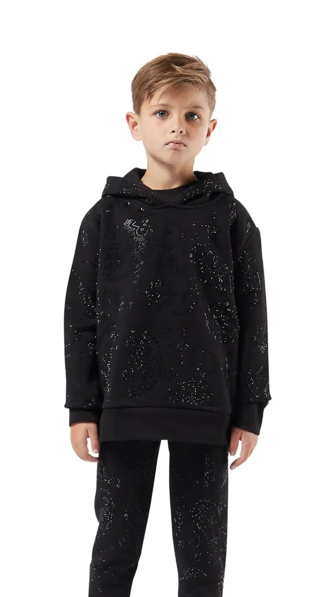 Black Stones Bandana Hoodie 1