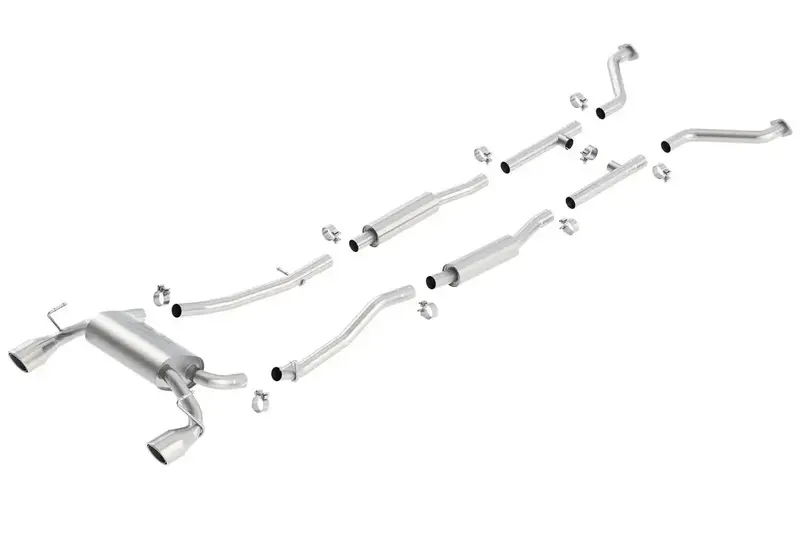 Borla 140045 S-Type Cat-Back Dual Exhaust System 1