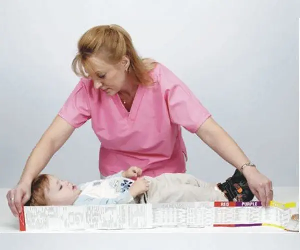 Broselow Pediatric Emergency Color-Coded Length Tape – Rapid Assessment Tool 1
