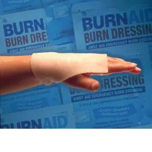 Burnaid Sterile Burn Gel Dressing – Cooling, Non-Adherent Wound Cover 1