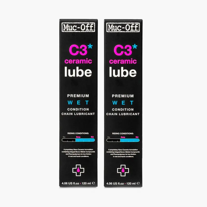 C3 Premium Wet Weather Chain Lube – 120Ml (2-Pack) 1