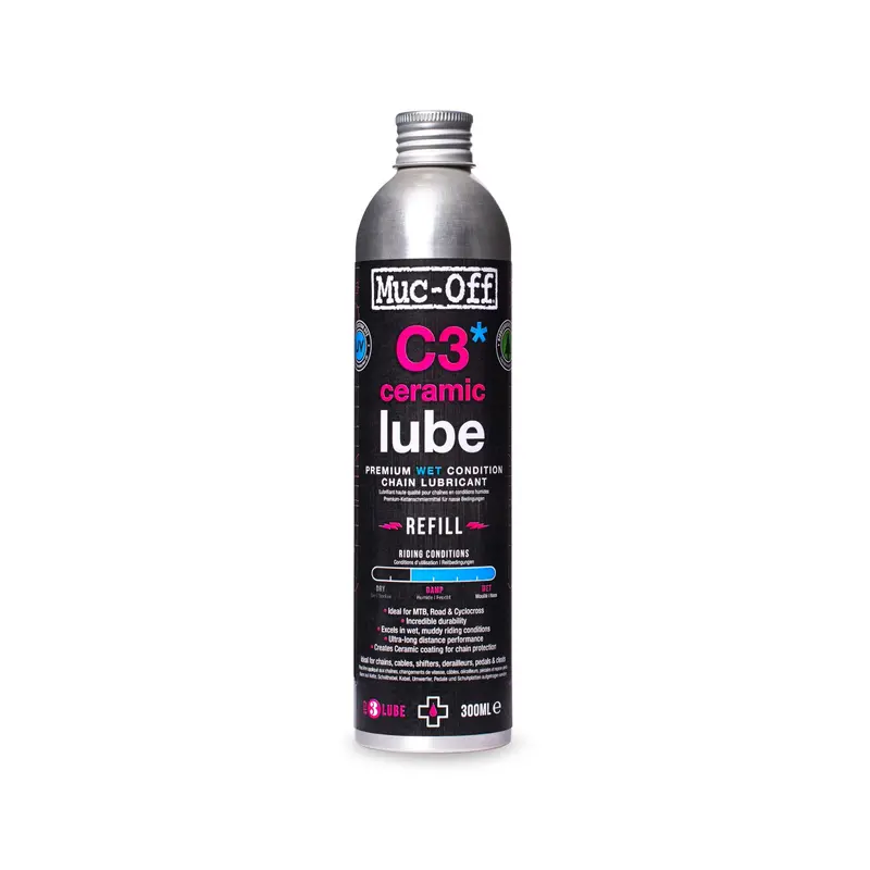 C3 Wet Ceramic Lube – 300Ml Long-Lasting All-Condition Lubricant 1