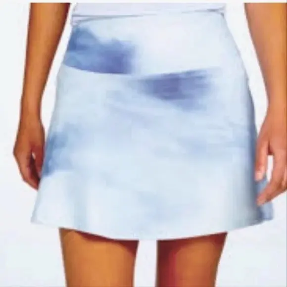 Calia Blue Tie-Dye Energy Eagle Golf Skort – Size M 1