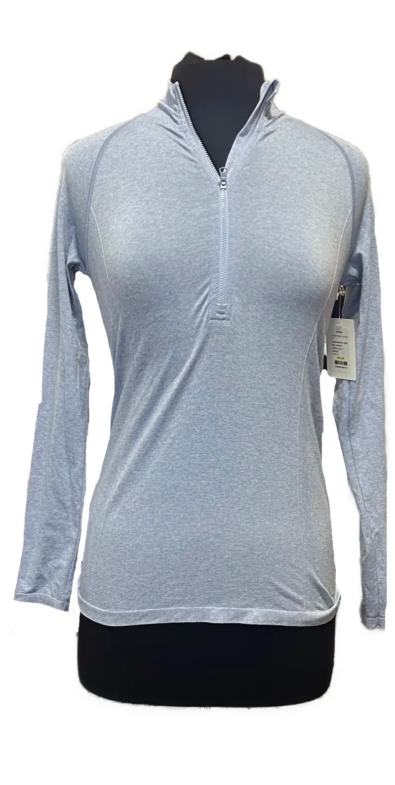 Calia By Champion Light Blue Heather Pullover Sweatshirt - Size S 1