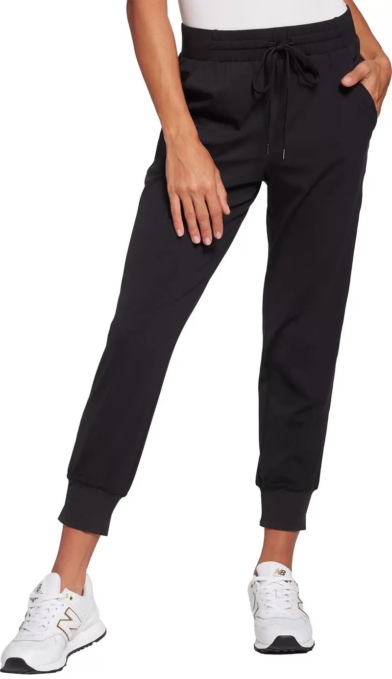 Calia Women'S Black Mid-Rise Jogger – Effortless Comfort, Size Xs 1