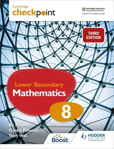 Cambridge Checkpoint Lower Secondary Maths Student'S Book 8 (Isbn 9781398301993) 1