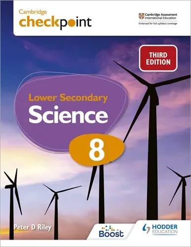 Cambridge Checkpoint Lower Secondary Science Student Book For Year 8 (3Rd Ed.) | Riley | Hodder Education | Isbn 9781398302099 1