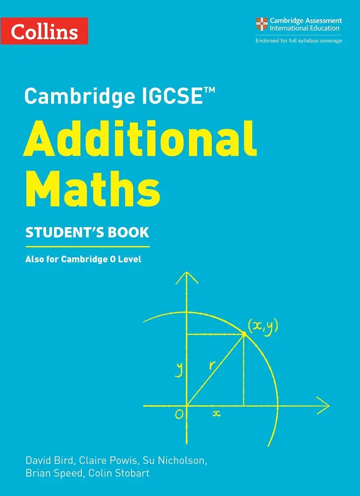 Cambridge Igcse Additional Mathematics Student Book – Second Edition 1