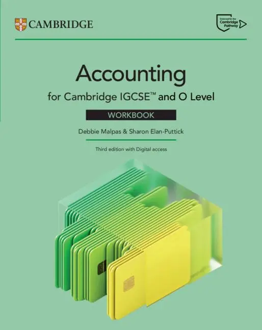 Cambridge Igcse And O Level Accounting Workbook With Digital Access – Debbie Malpas (Isbn 9781009814539, Cambridge University Press) 1