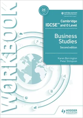 Cambridge Igcse And O Level Business Studies Workbook – Second Edition By Karen Borrington (Isbn 9781510421257) 1