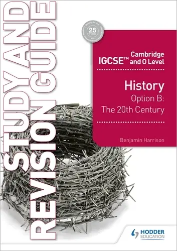Cambridge Igcse And O Level History Study And Revision Guide By Benjamin Harrison (Isbn 9781510421196) 1