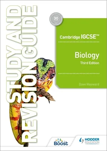 Cambridge Igcse Biology Study And Revision Guide – Third Edition By Dave Hayward (Isbn 9781398361348) 1