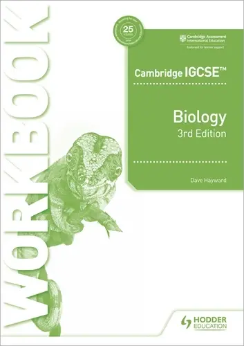 Cambridge Igcse Biology Workbook, 3Rd Edition – Dave Hayward, Hodder Isbn 9781398310490 1