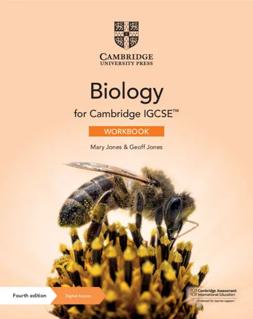Cambridge Igcse Biology Workbook By Mary Jones – Cambridge University Press Isbn 9781108947480 1
