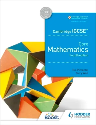 Cambridge Igcse Core Mathematics (4Th Ed.) – Pimentel | 9781510421660 1