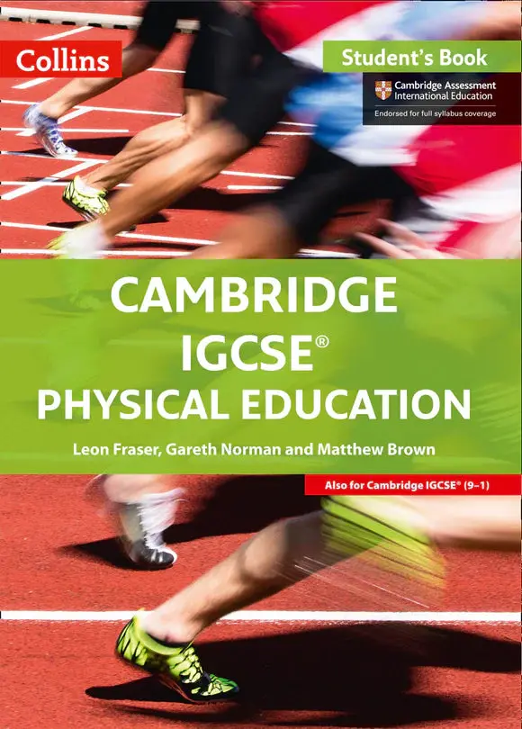 Cambridge Igcse Physical Education Student’S Book By Leon Fraser – Collins Edition (9780008202163) 1